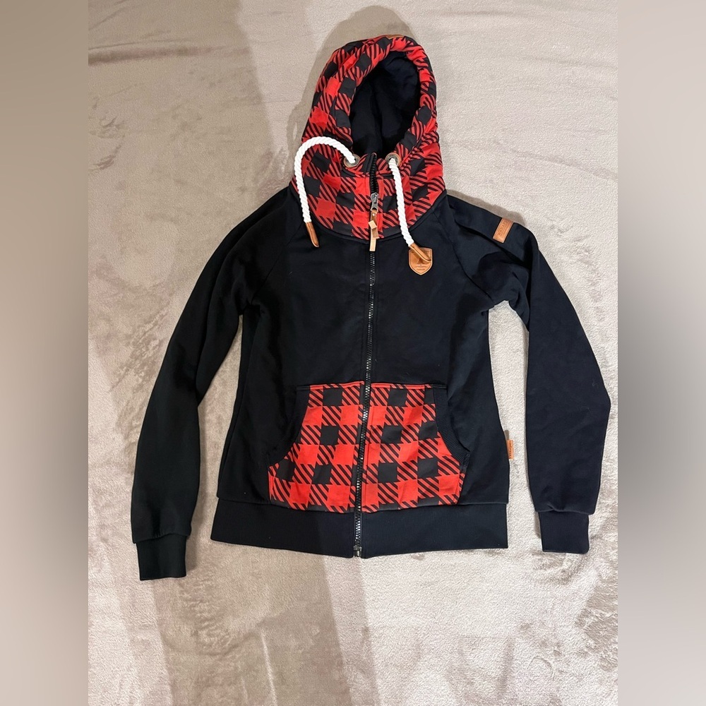 Wanakome zip up hoodie - size small